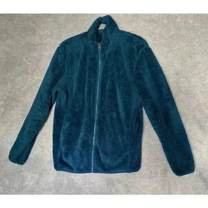 UNIQLO Men's Fleece Zip Up Jacket Warm‎ Cozy Winter - Medium